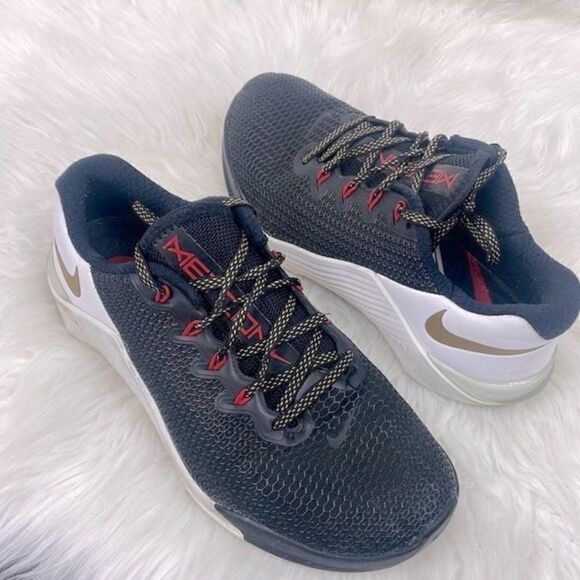 NIKE | Net Con sneakers 7.0 retro 004 sticky RD - blk,white,gold and red. - Picture 1 of 12